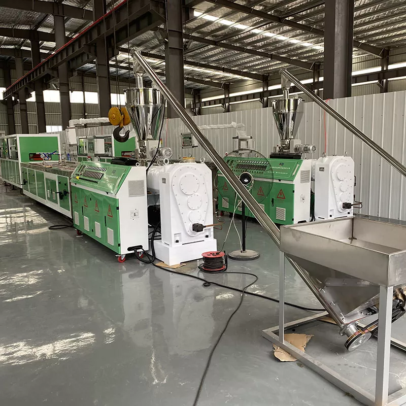 PVC plastikinių plieninių durų ir langų profilių gamybos linija